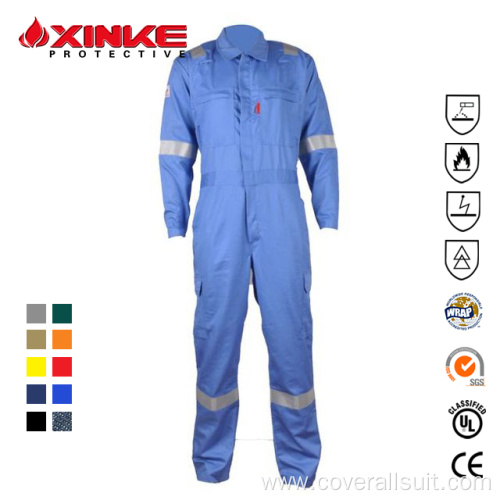 Workwear Coverall Men's flame retardant&water resistant coverall Supplier